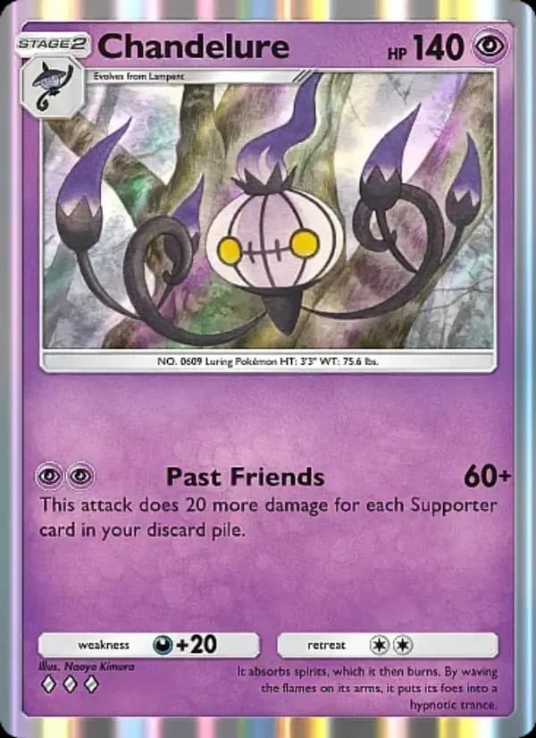 Chandelure — Fantastical Parade, Three Diamond