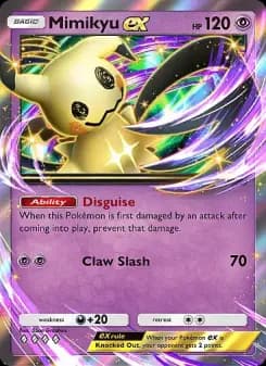 Mimikyu ex — Fantastical Parade — Four Diamond
