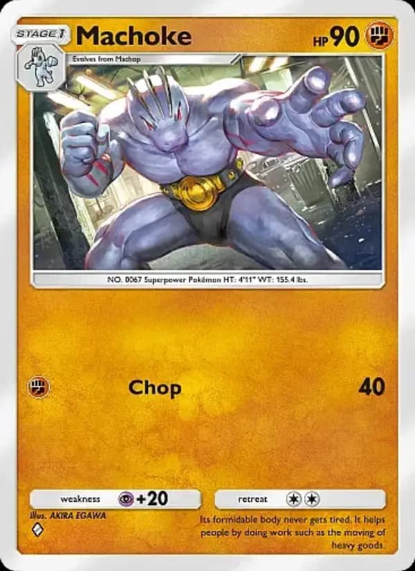 Machoke — Fantastical Parade, One Diamond