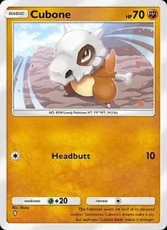 Cubone — Fantastical Parade — One Diamond