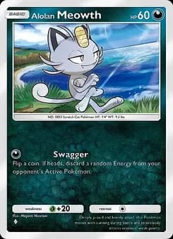 Alolan Meowth — Fantastical Parade — One Diamond