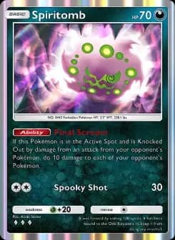 Spiritomb — Fantastical Parade — Three Diamond