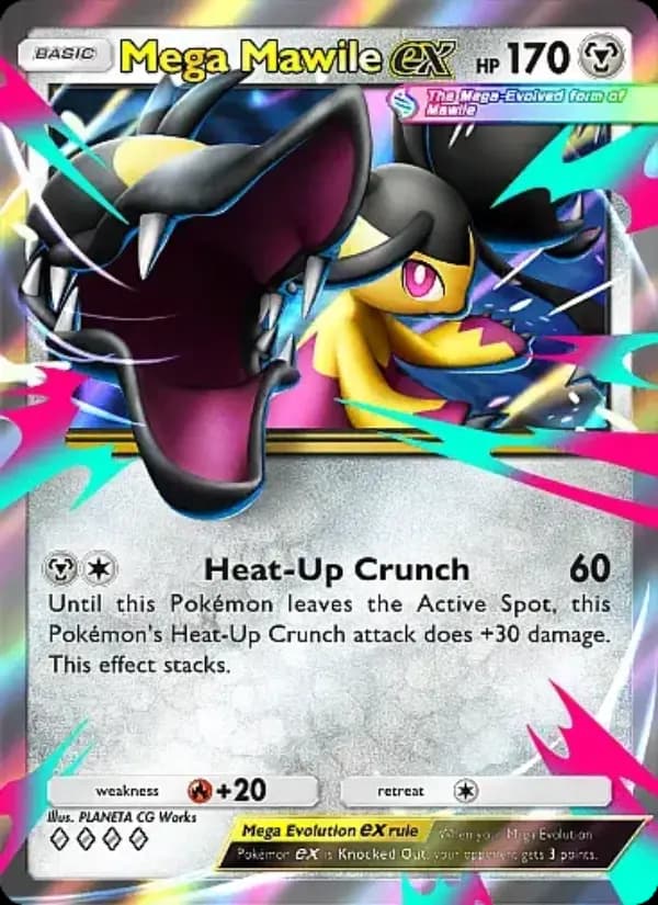 Mega Mawile ex — Fantastical Parade, Four Diamond