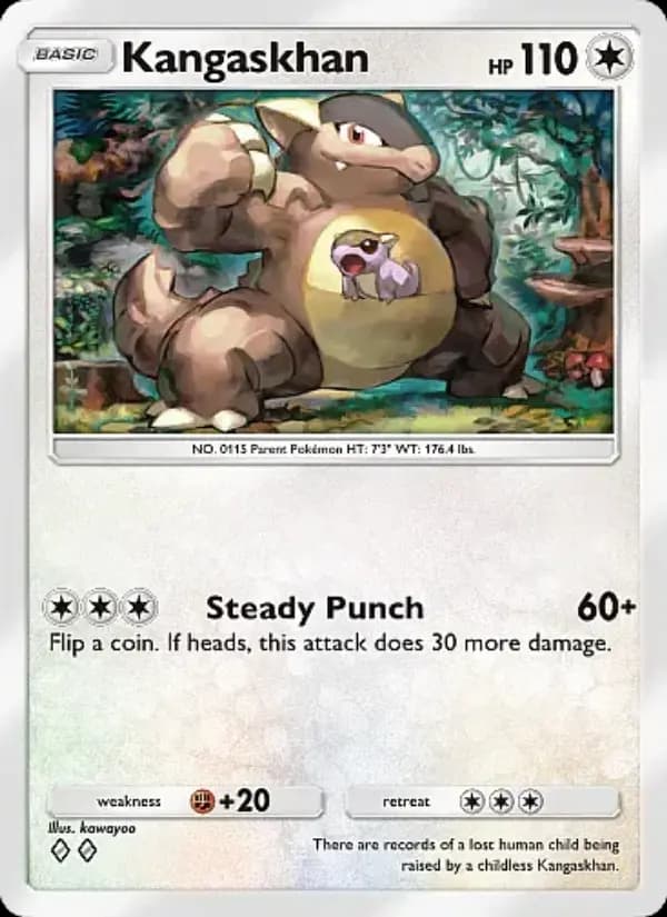 Kangaskhan — Fantastical Parade, Two Diamond