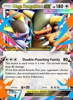 Mega Kangaskhan ex — Fantastical Parade — Four Diamond