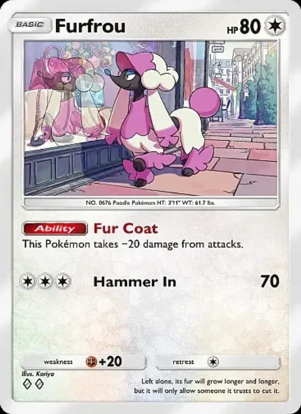 Furfrou — Fantastical Parade, Two Diamond