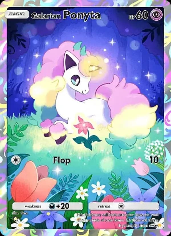Galarian Ponyta — Fantastical Parade, One Star