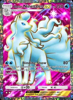 Alolan Ninetales ex — Fantastical Parade — Two Star