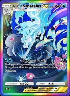 Alolan Ninetales ex — Fantastical Parade — Two Star