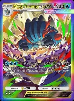 Mega Swampert ex — Fantastical Parade — Two Star