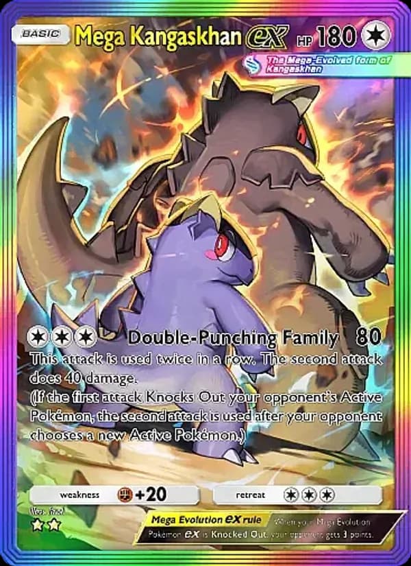 Mega Kangaskhan ex — Fantastical Parade, Two Star