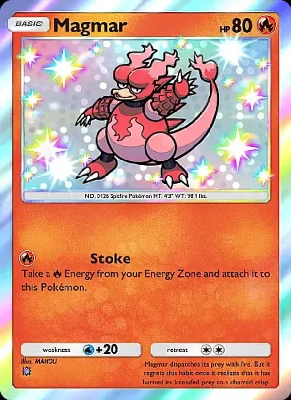 Magmar — Fantastical Parade, One Shiny