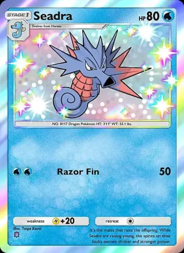 Seadra — Fantastical Parade, One Shiny