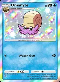 Omanyte — Fantastical Parade — One Shiny