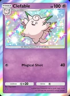 Clefable — Fantastical Parade — One Shiny