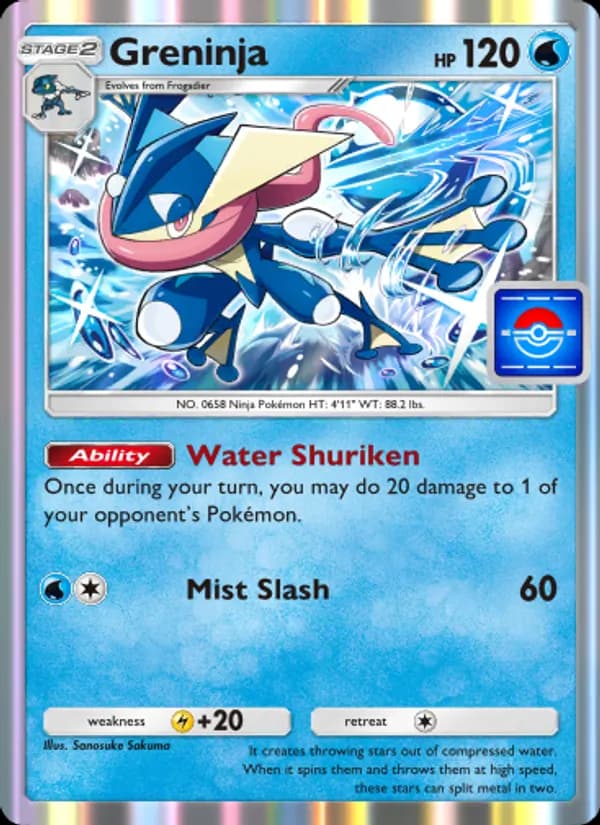 Greninja — Promos-A, None