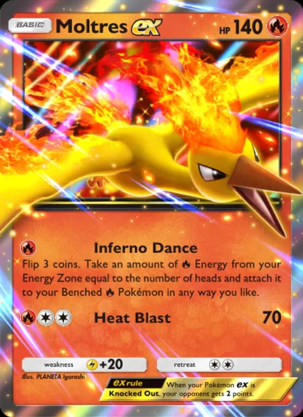 Moltres ex — Promos-A, None