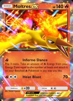 Moltres ex — Promos-A — None
