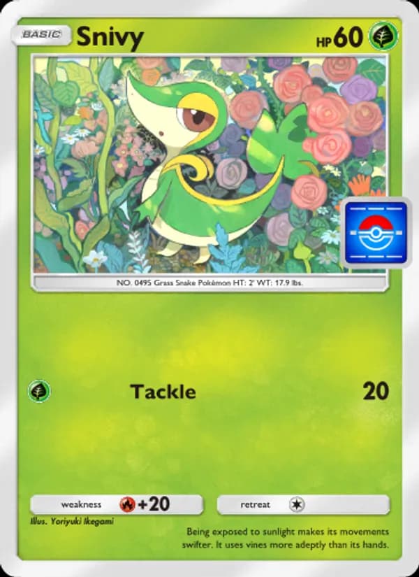 Snivy — Promos-A, None