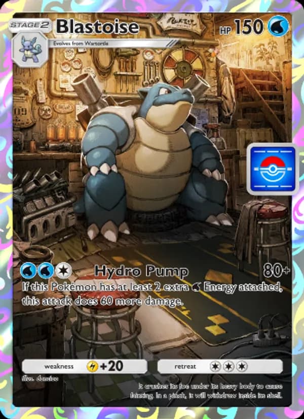 Blastoise — Promos-A, None