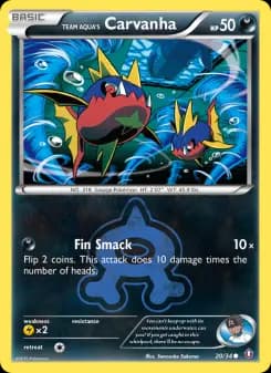 Team Aqua's Carvanha — Double Crisis — Common