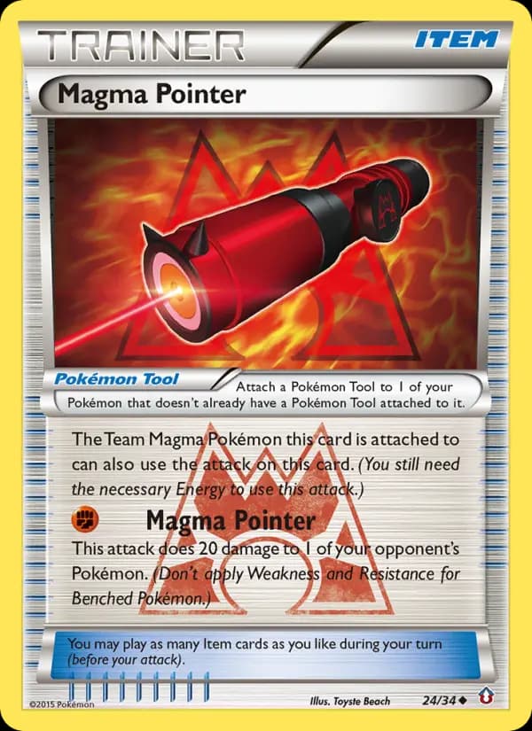 Magma Pointer — Double Crisis, Uncommon