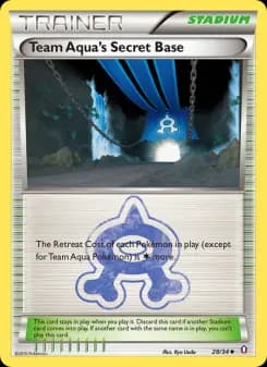 Team Aqua's Secret Base — Double Crisis — Uncommon