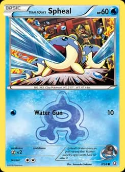 Team Aqua's Spheal — Double Crisis — Common