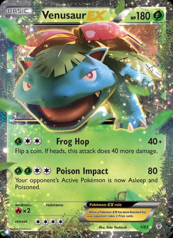 Venusaur EX — Generations, Ultra Rare