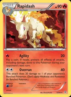 Rapidash — Generations — Rare