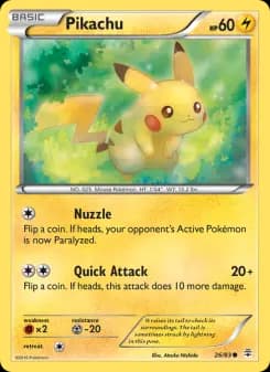 Pikachu — Generations — Common
