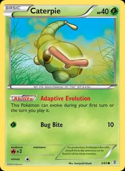 Caterpie — Generations — Common