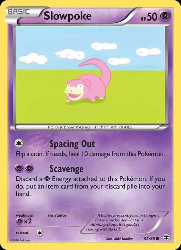 Slowpoke — Generations, Common