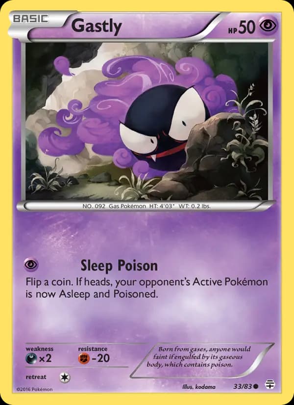 Gastly — Generations, Common