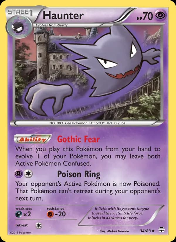 Haunter — Generations, Uncommon