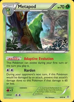 Metapod — Generations — Uncommon