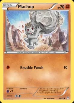 Machop — Generations — Common