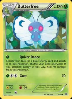 Butterfree — Generations — Rare