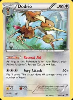 Dodrio — Generations — Rare