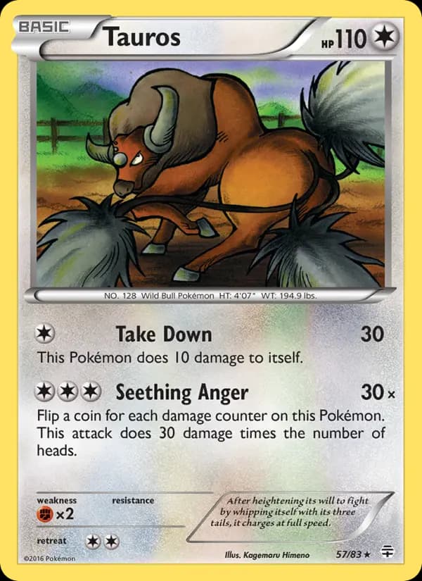 Tauros — Generations, Rare