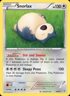 Snorlax — Generations — Rare