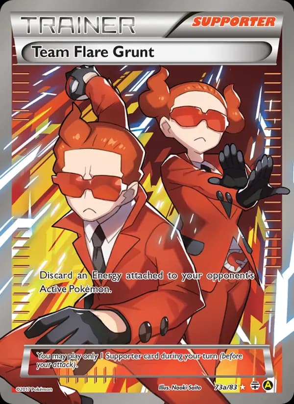Team Flare Grunt — Generations, Uncommon