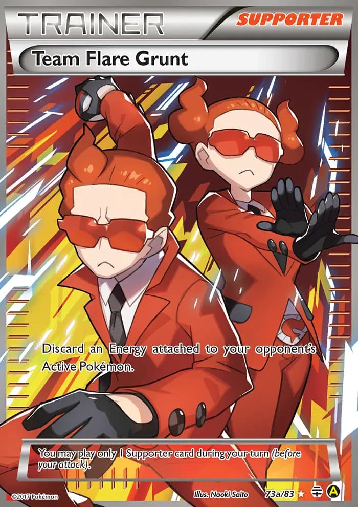 Team Flare Grunt — Generations, Uncommon
