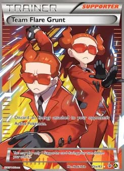 Team Flare Grunt — Generations — Uncommon