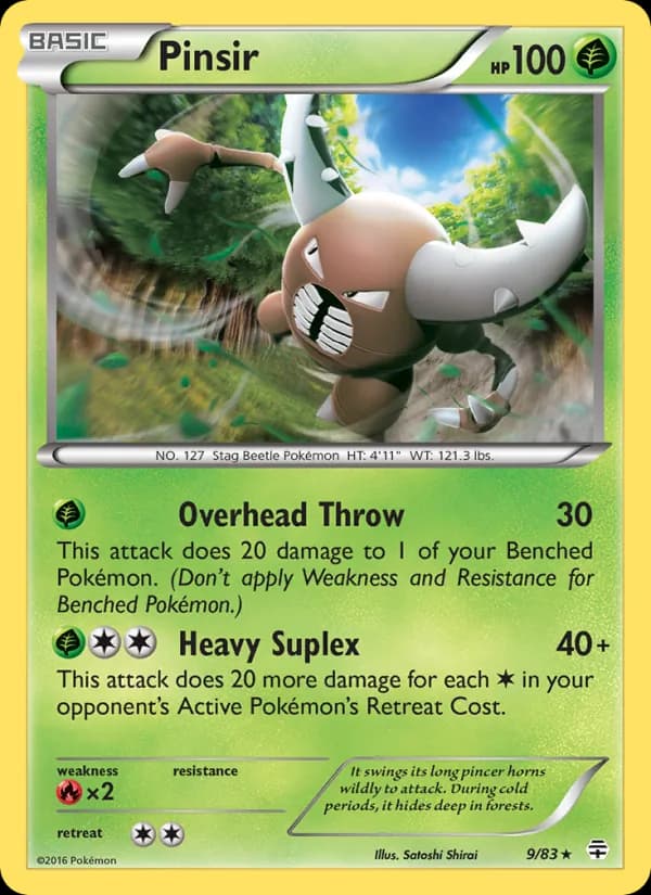 Pinsir — Generations, Rare