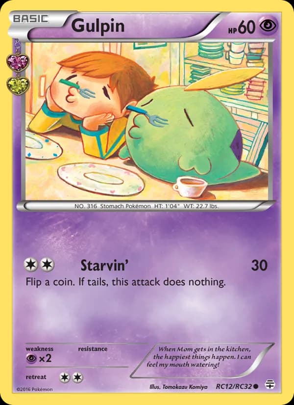 Gulpin — Generations, Common