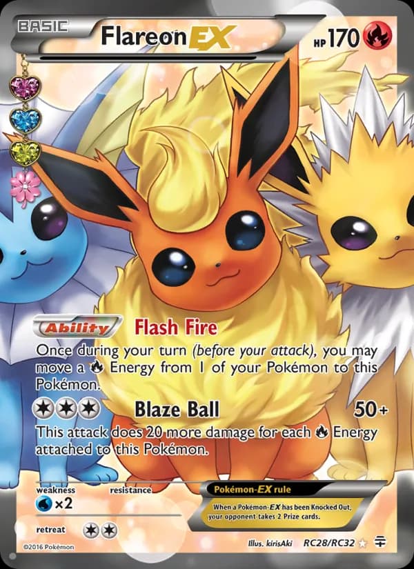 Flareon EX — Generations, Ultra Rare