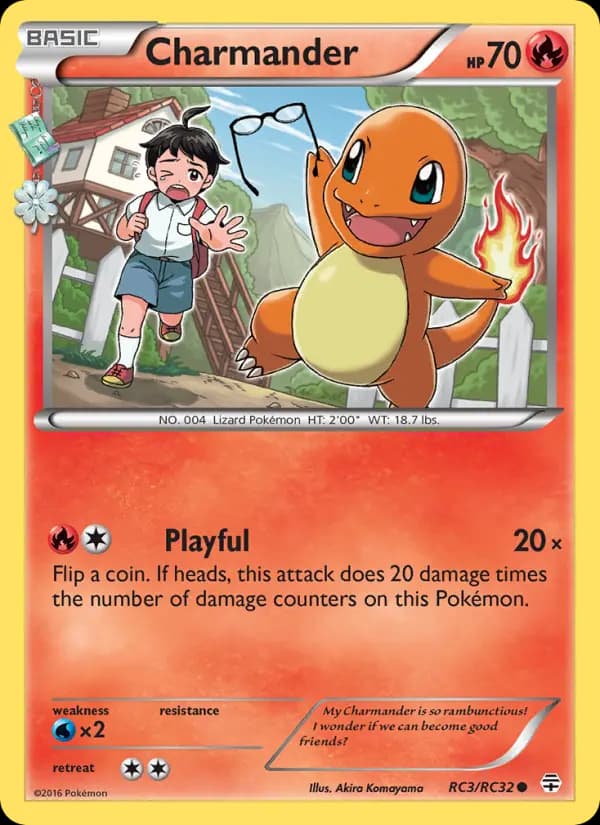 Charmander — Generations, Common