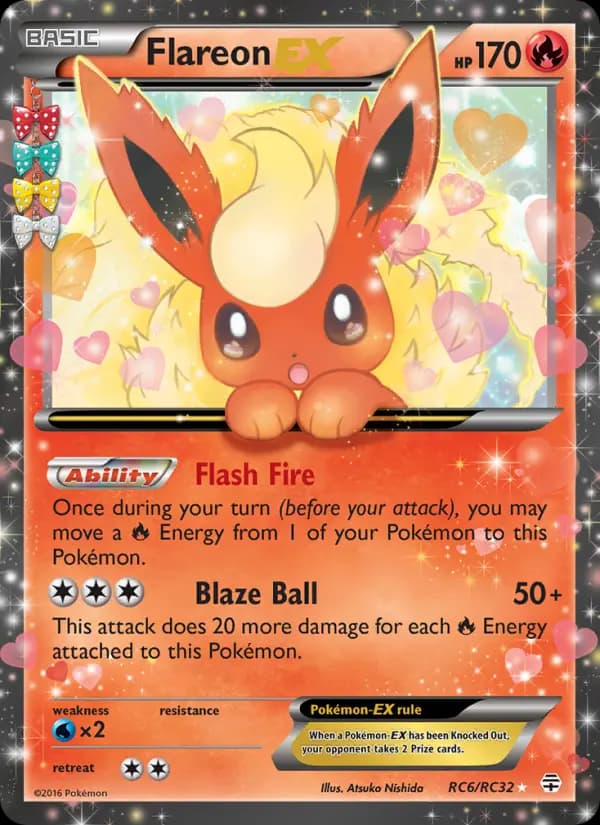 Flareon EX — Generations, Ultra Rare