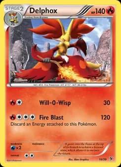 Delphox — Kalos Starter Set — None